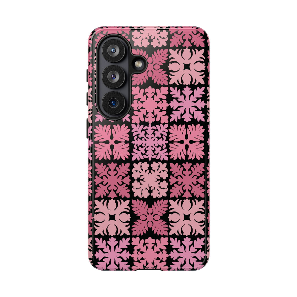 Black Hawaiian Quilt Standard - Samsung Galaxy