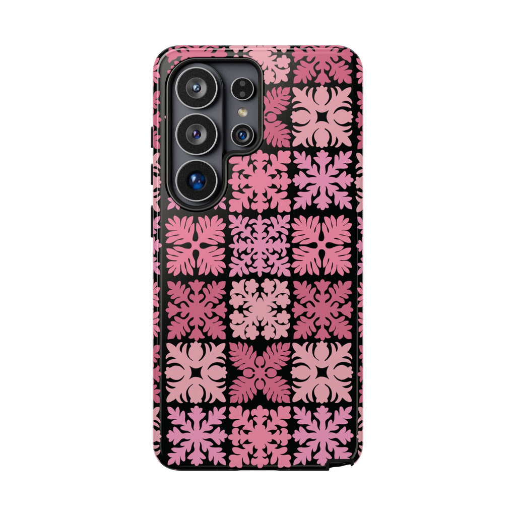 Black Hawaiian Quilt Standard - Samsung Galaxy