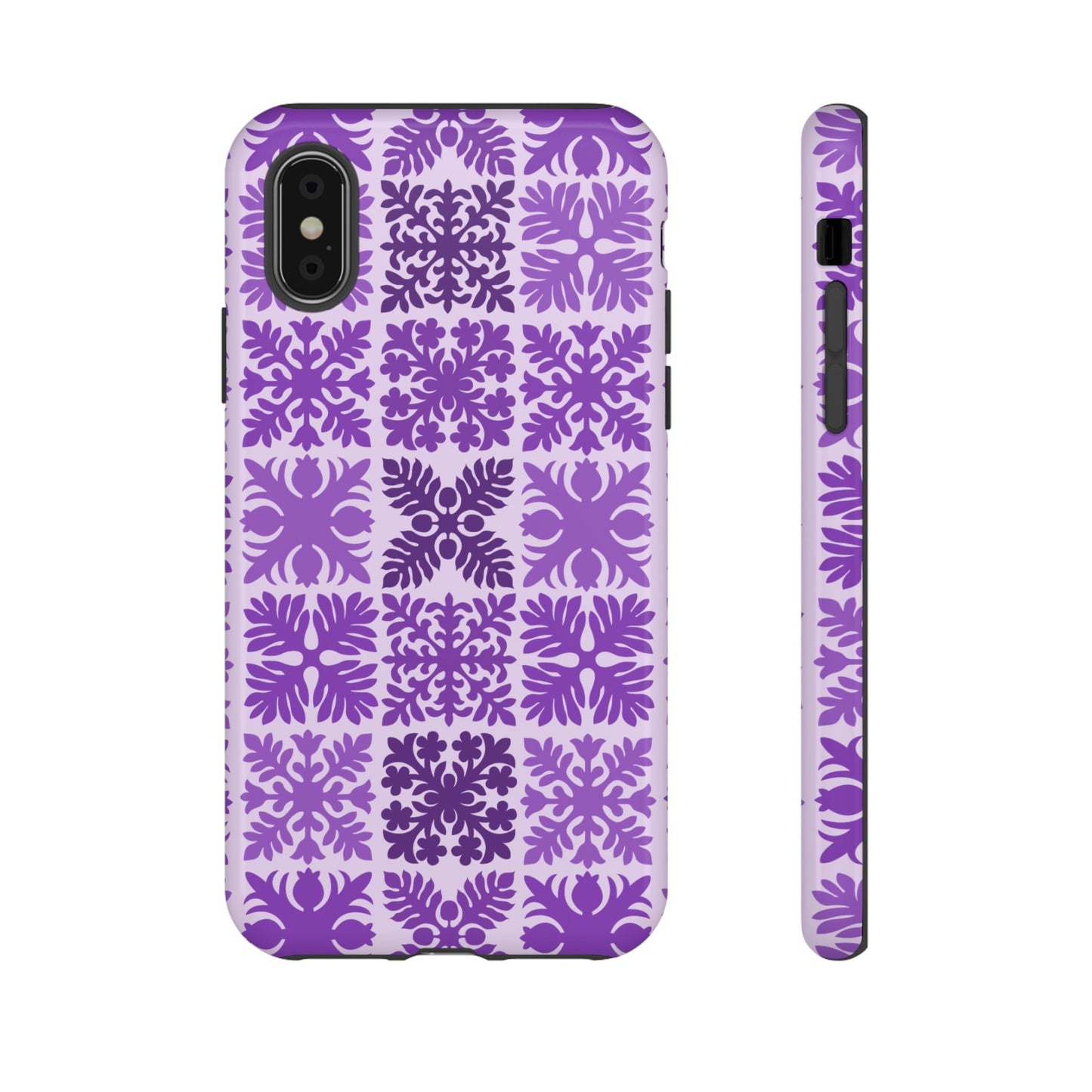 Light Purple Hawaiian Quilt Standard