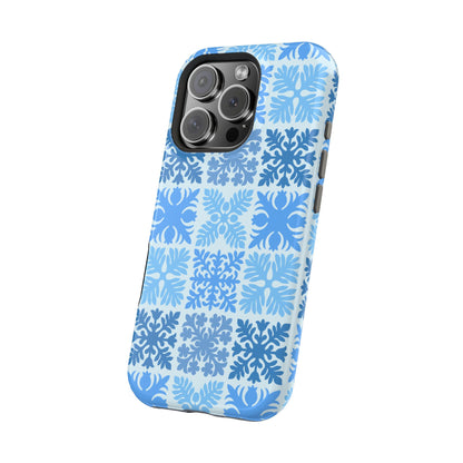 Light Blue Hawaiian Quilt MagSafe