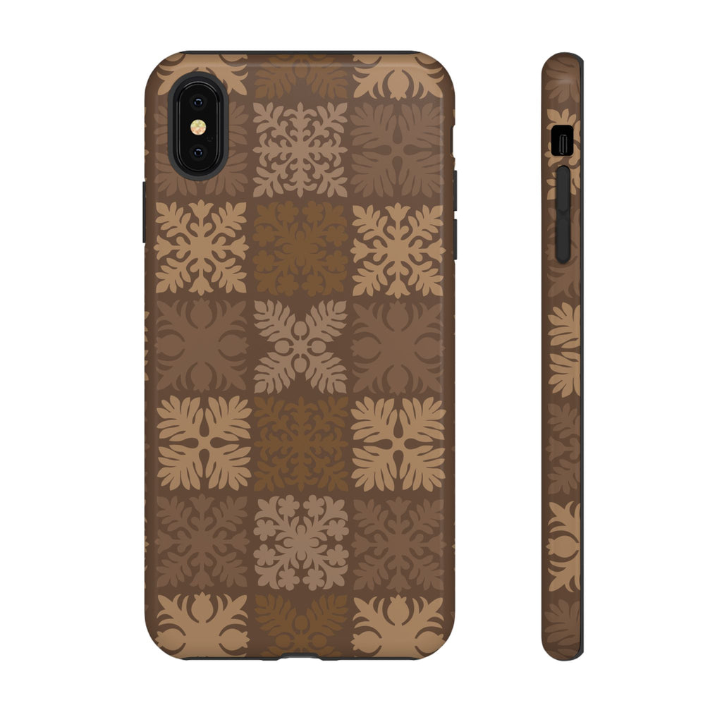 Brown Hawaiian Quilt Standard