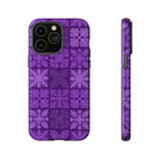 Purple Hawaiian Quilt Standard