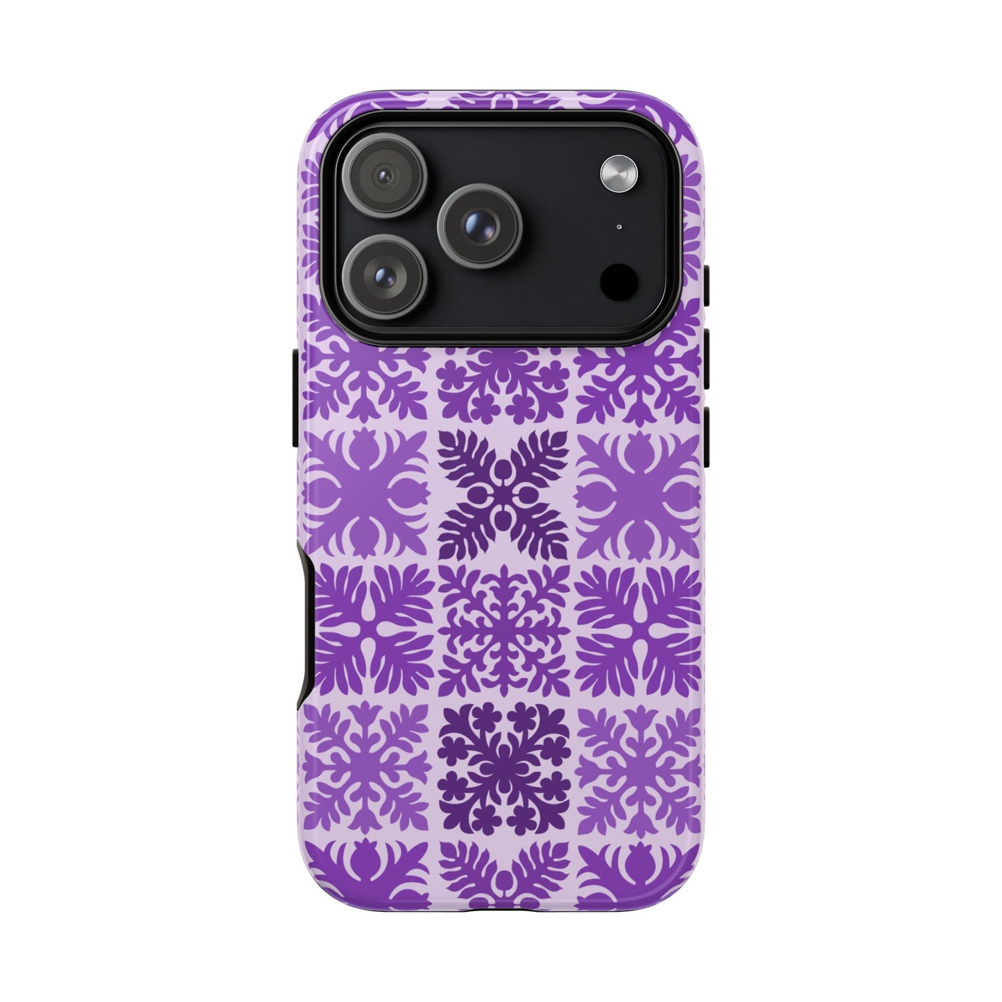Light Purple Hawaiian Quilt Standard