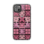 Clear Pink Hawaiian Quilt MagSafe