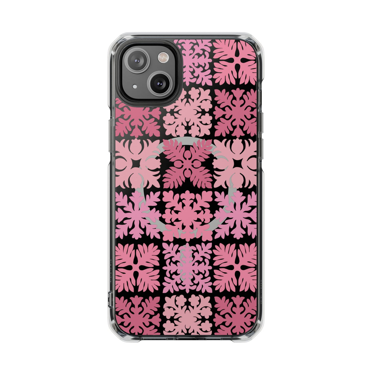 Clear Pink Hawaiian Quilt MagSafe
