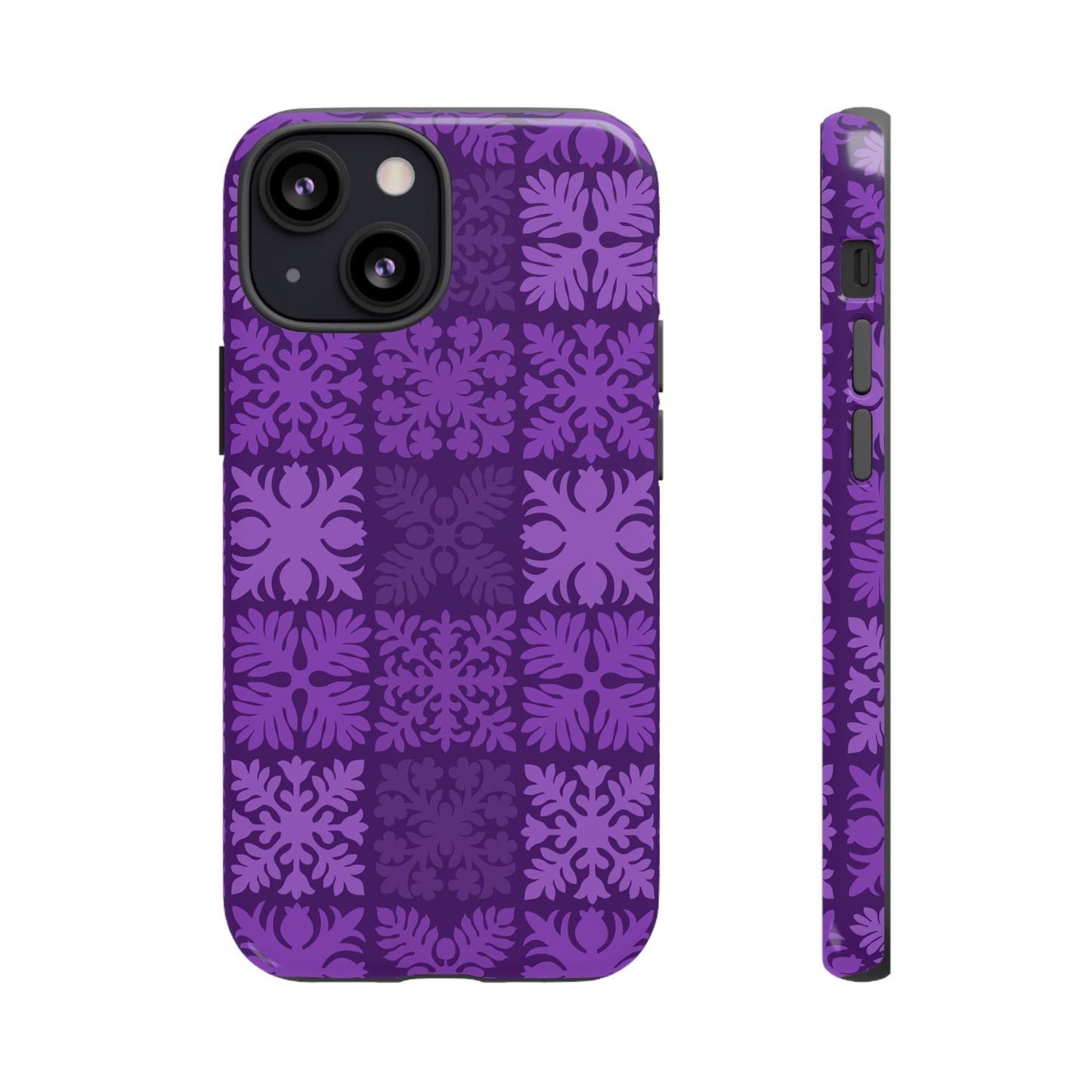 Purple Hawaiian Quilt Standard
