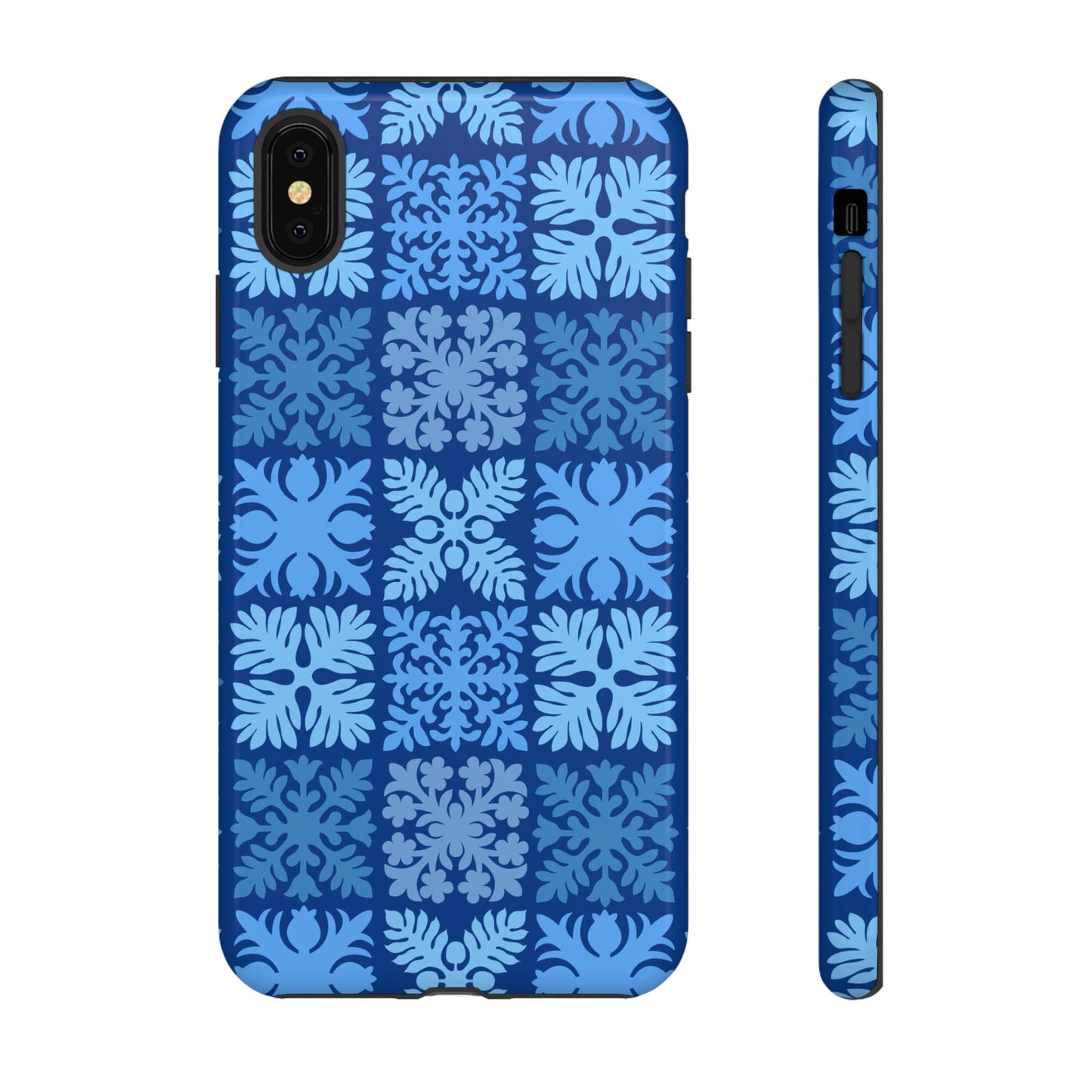 Blue Hawaiian Quilt Standard