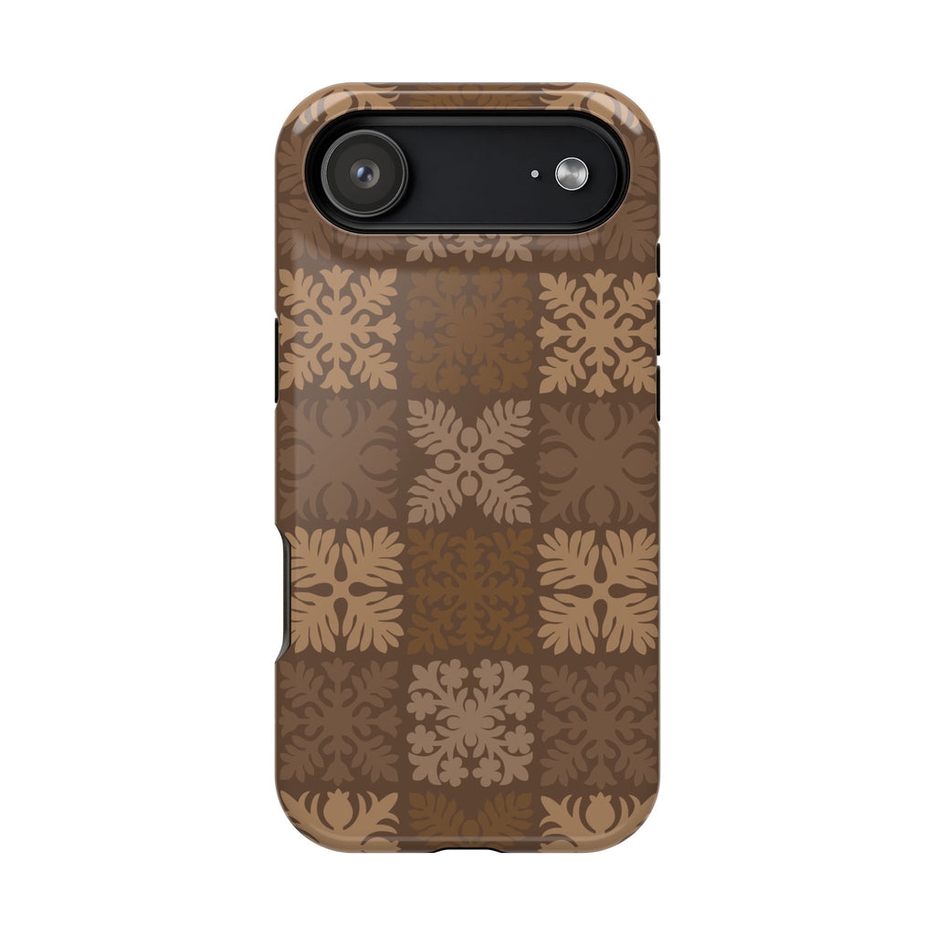 Brown Hawaiian Quilt MagSafe