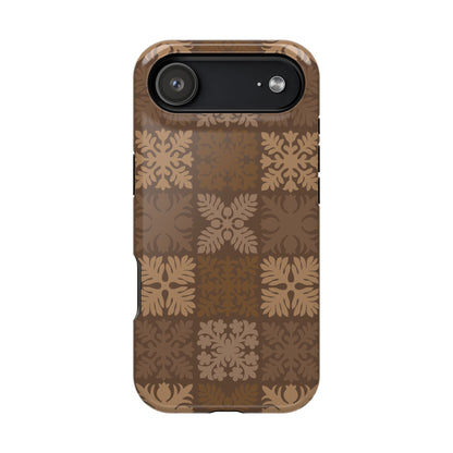 Brown Hawaiian Quilt MagSafe
