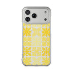 Clear Yellow Hawaiian Quilt MagSafe