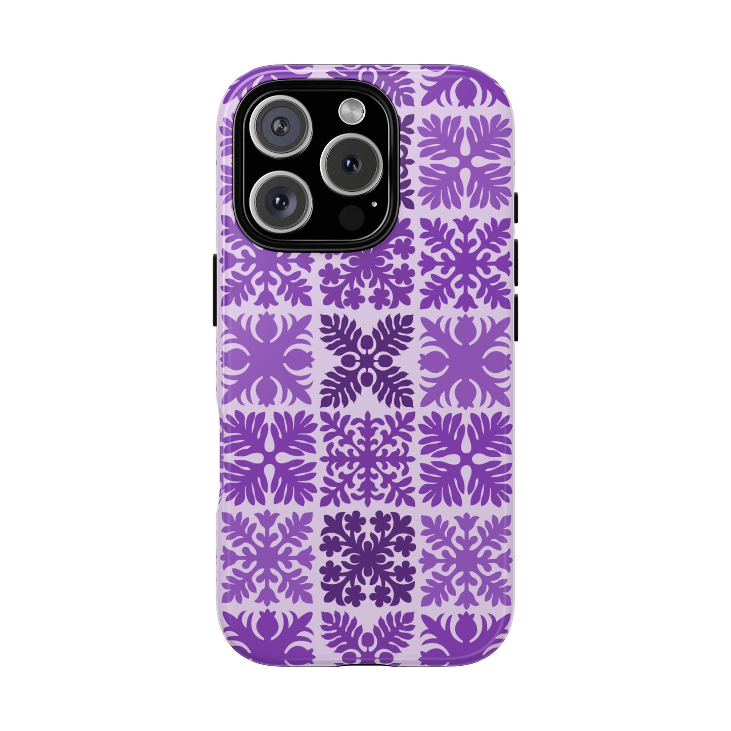 Light Purple Hawaiian Quilt Standard