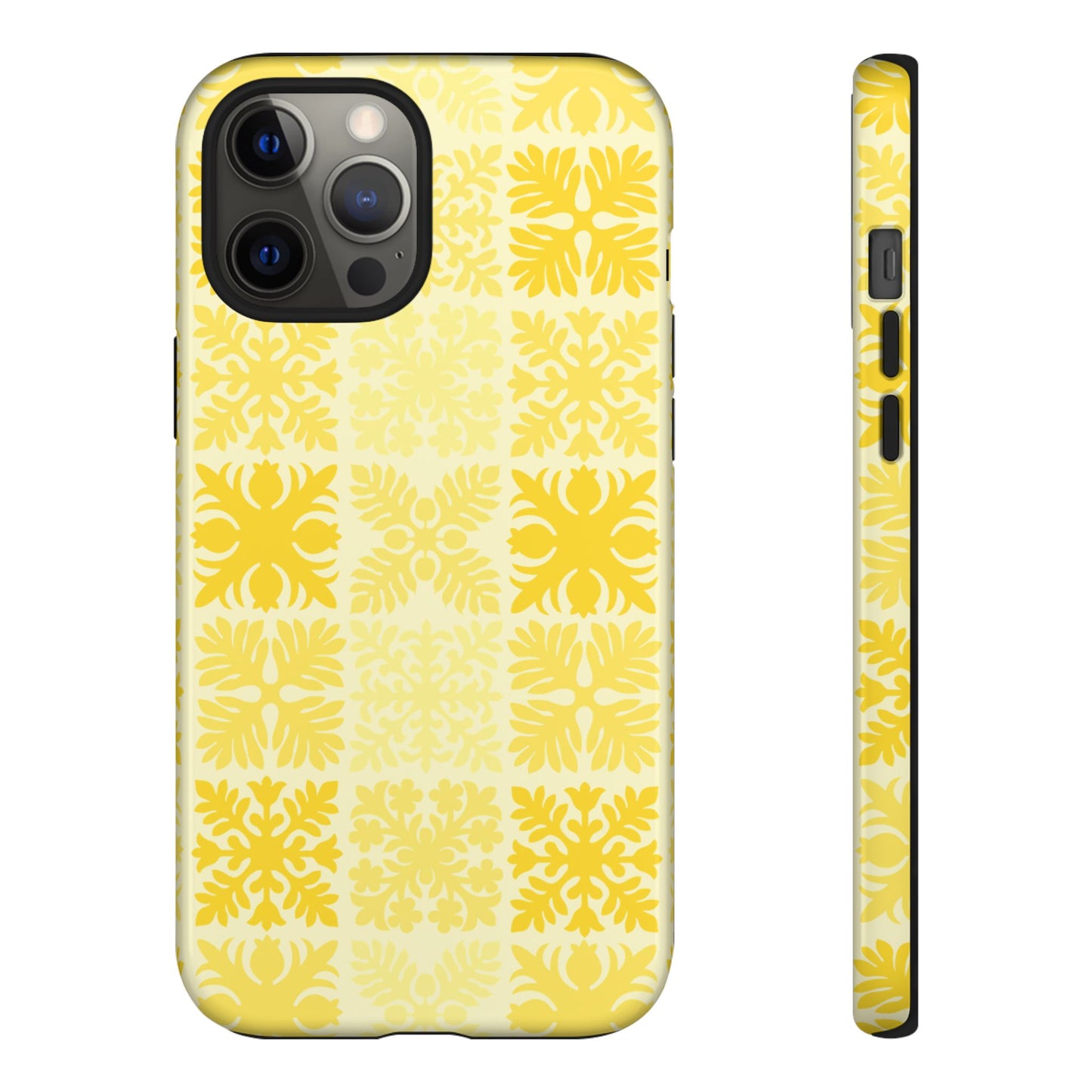 Yellow Hawaiian Quilt Standard
