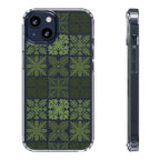 Clear Green Hawaiian Quilt Standard