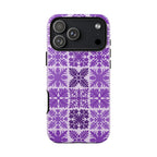 Light Purple Hawaiian Quilt Standard