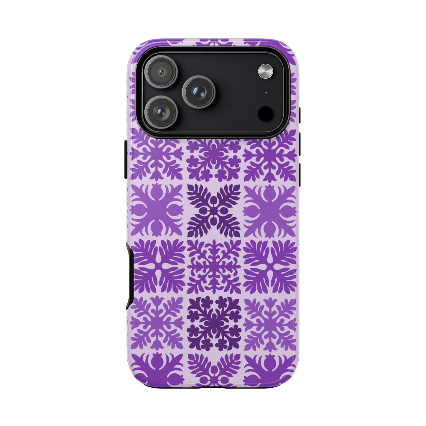 Light Purple Hawaiian Quilt Standard