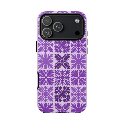 Light Purple Hawaiian Quilt Standard