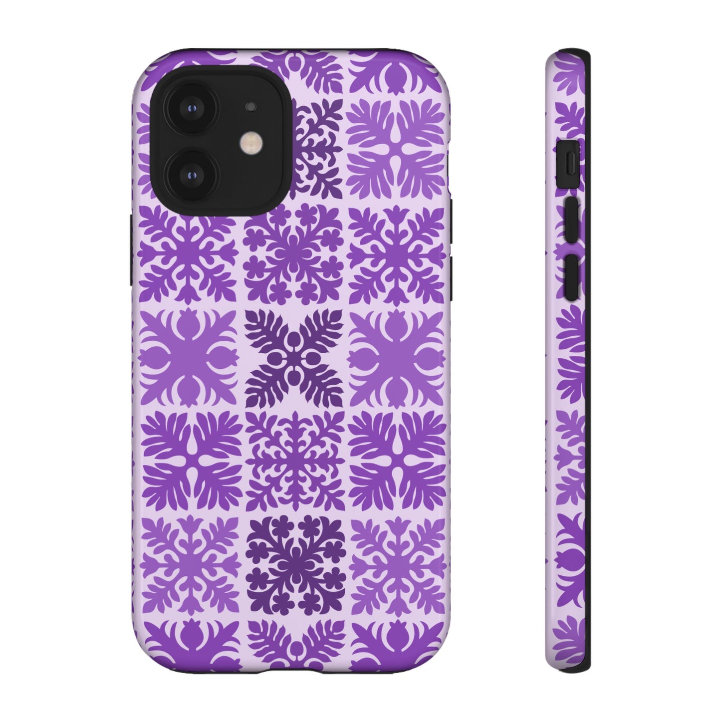 Light Purple Hawaiian Quilt Standard