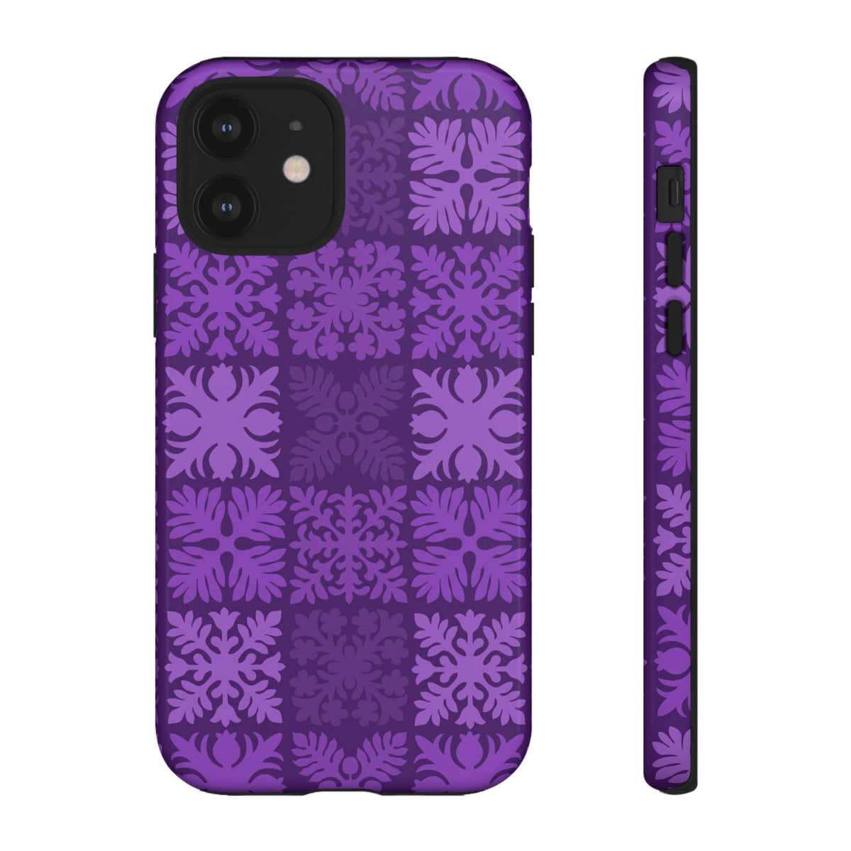 Purple Hawaiian Quilt Standard