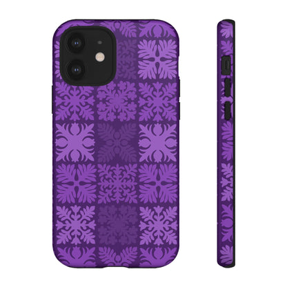 Purple Hawaiian Quilt Standard