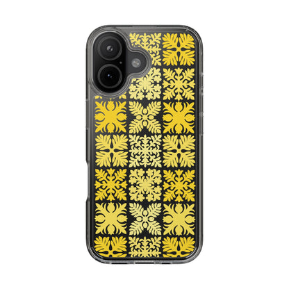 Clear Yellow Hawaiian Quilt Standard