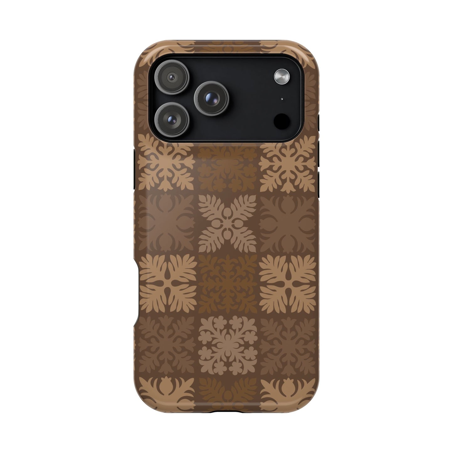 Brown Hawaiian Quilt MagSafe