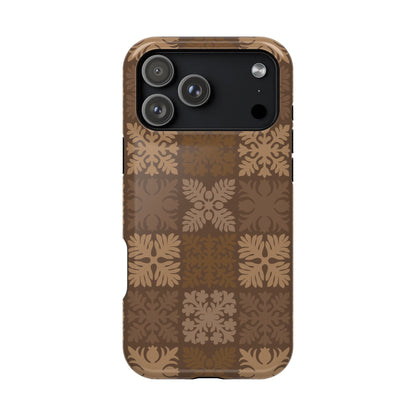 Brown Hawaiian Quilt MagSafe