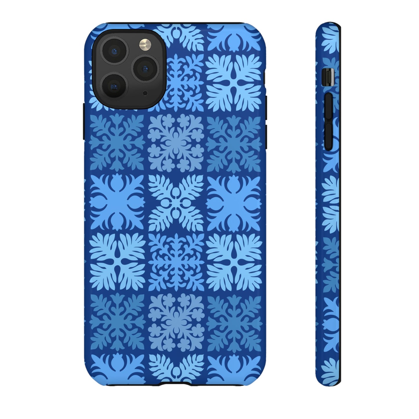 Blue Hawaiian Quilt Standard