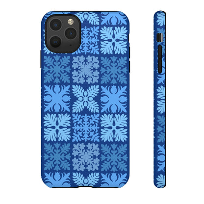 Blue Hawaiian Quilt Standard