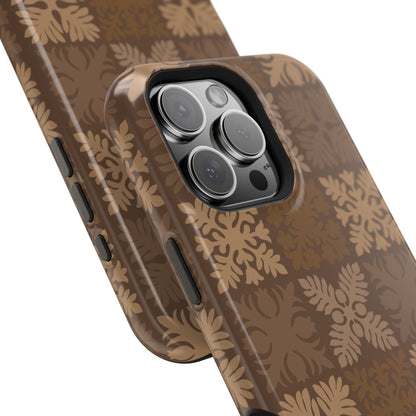 Brown Hawaiian Quilt MagSafe