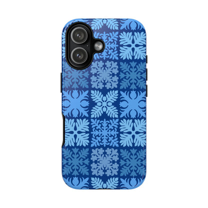 Blue Hawaiian Quilt Standard