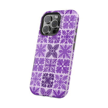Light Purple Hawaiian Quilt MagSafe