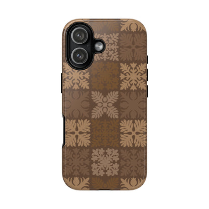 Brown Hawaiian Quilt Standard