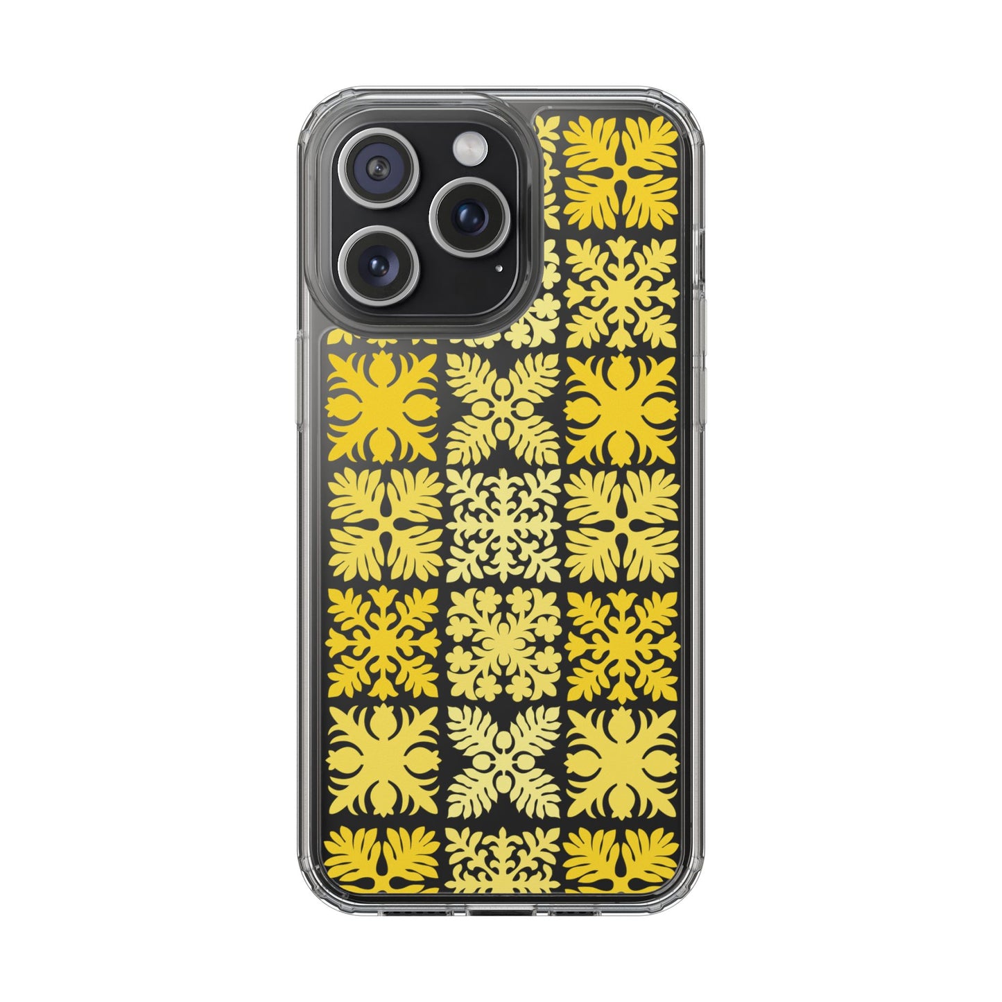 Clear Yellow Hawaiian Quilt Standard