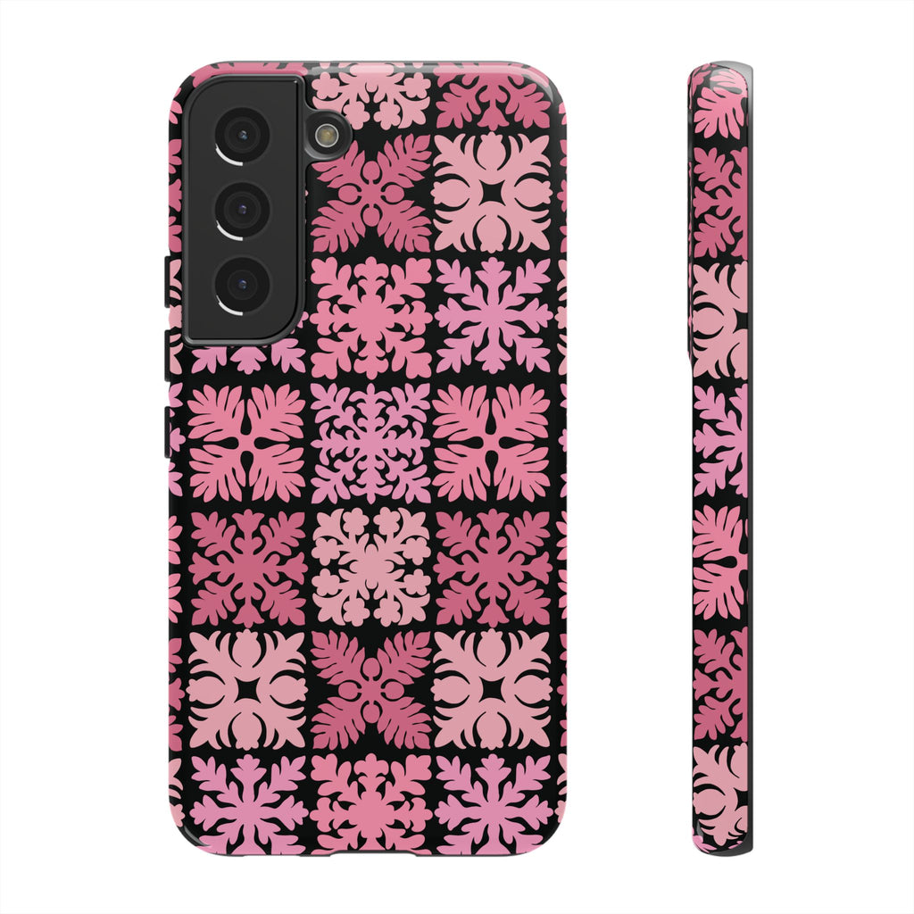 Black Hawaiian Quilt Standard - Samsung Galaxy