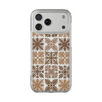 Clear Brown Hawaiian Quilt MagSafe