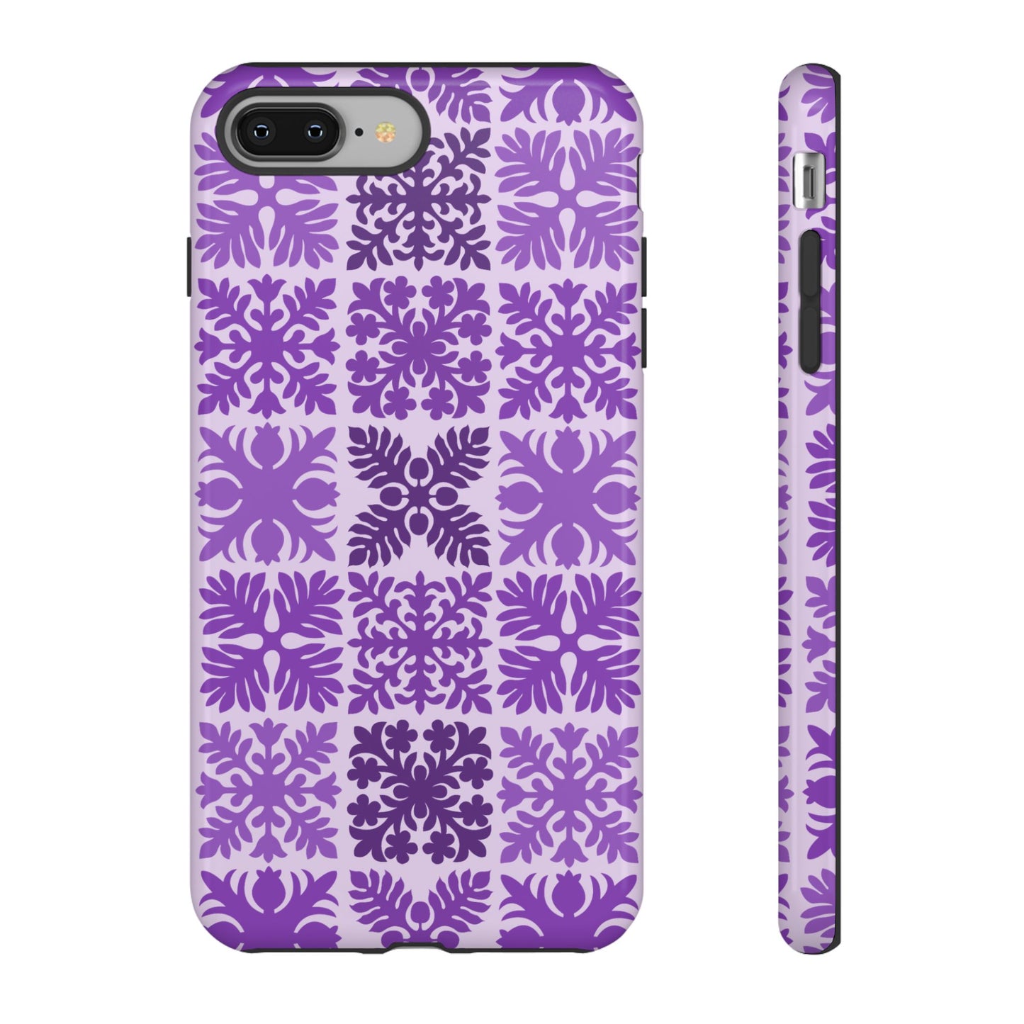 Light Purple Hawaiian Quilt Standard