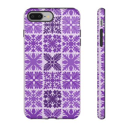 Light Purple Hawaiian Quilt Standard