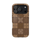 Brown Hawaiian Quilt MagSafe
