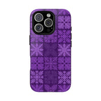 Purple Hawaiian Quilt Standard