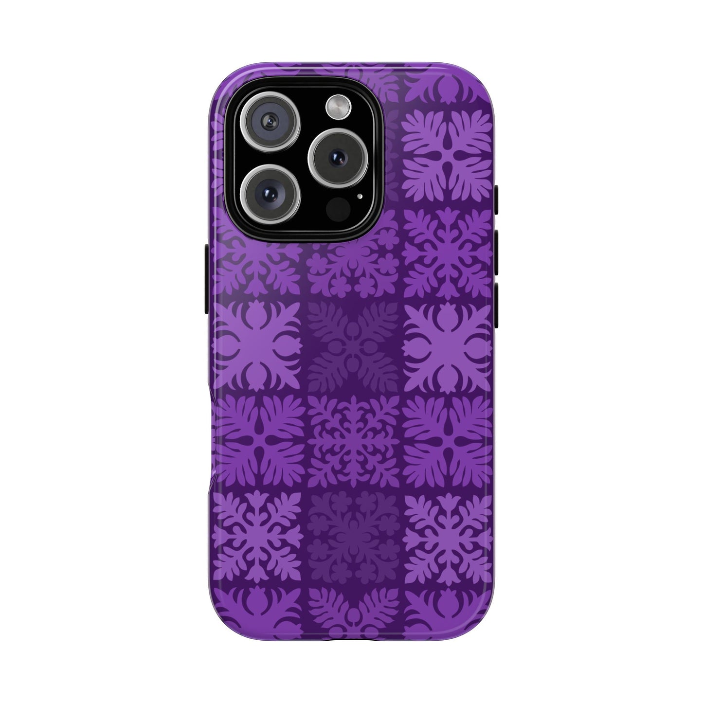 Purple Hawaiian Quilt Standard