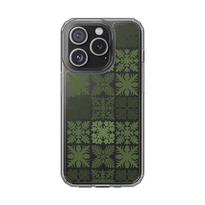 Clear Green Hawaiian Quilt Standard