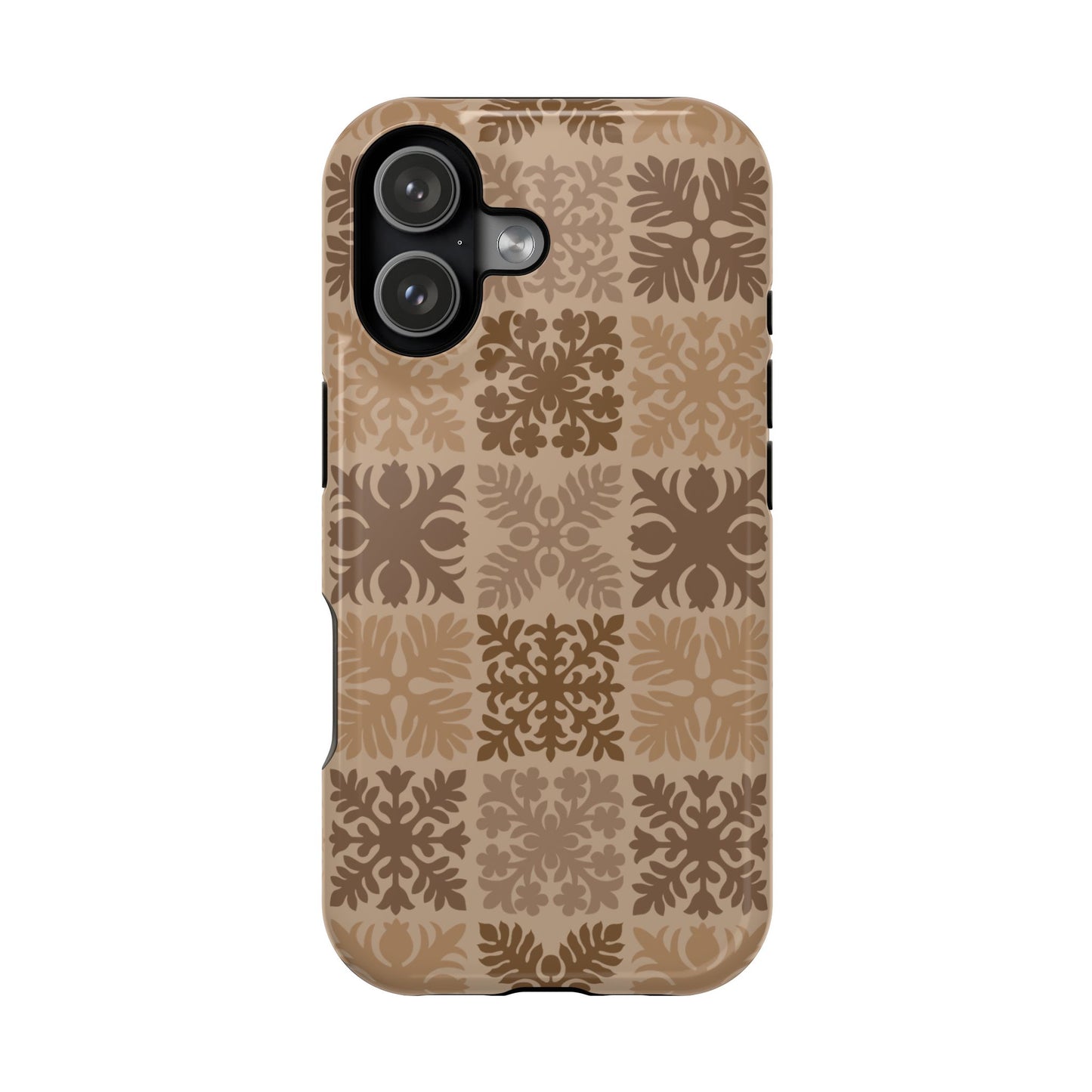 Light Brown Hawaiian Quilt MagSafe