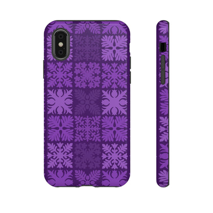 Purple Hawaiian Quilt Standard