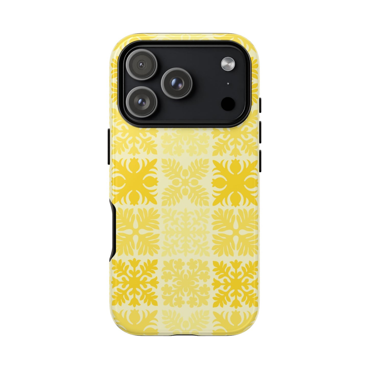Yellow Hawaiian Quilt Standard