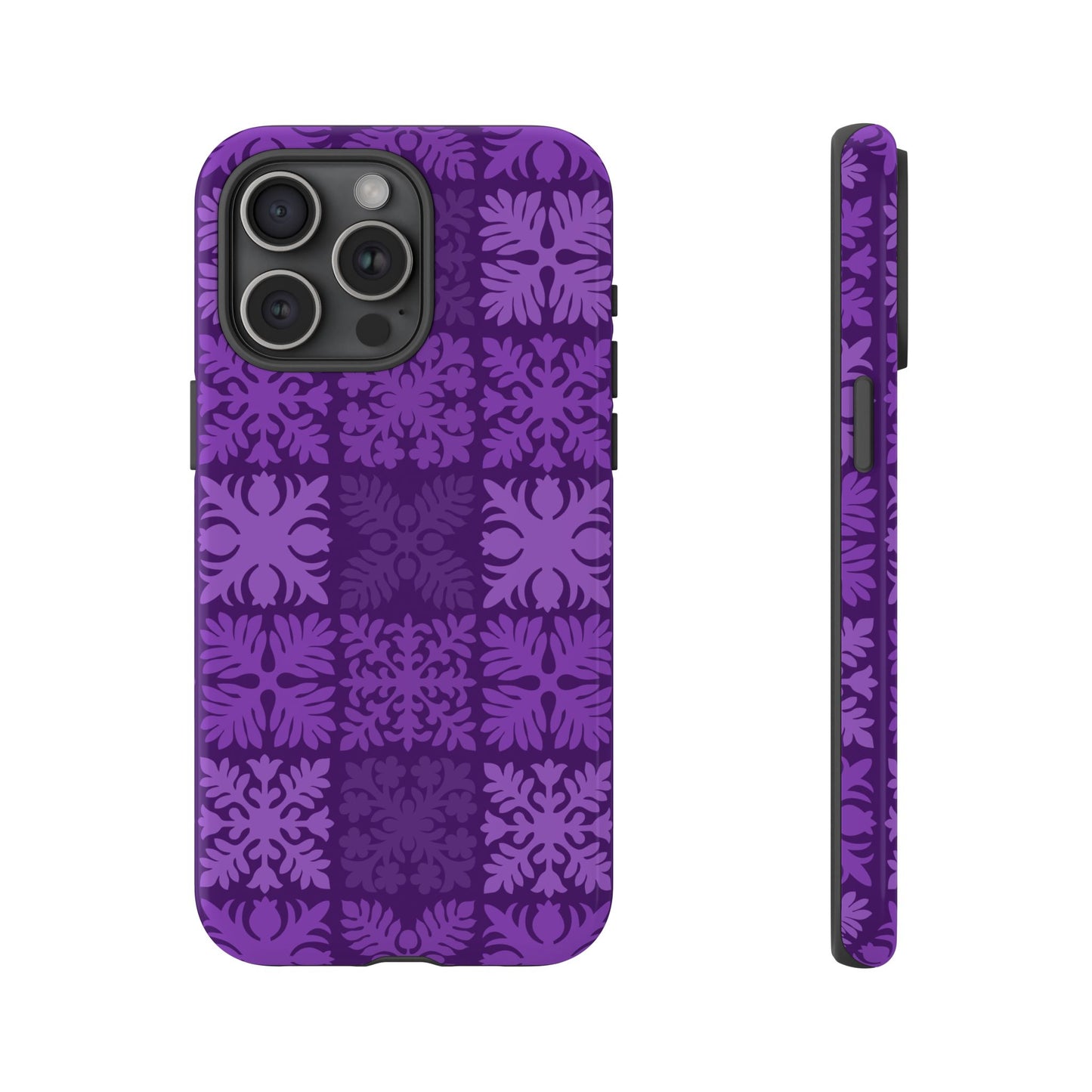 Purple Hawaiian Quilt Standard