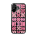 Clear Pink Hawaiian Quilt Standard