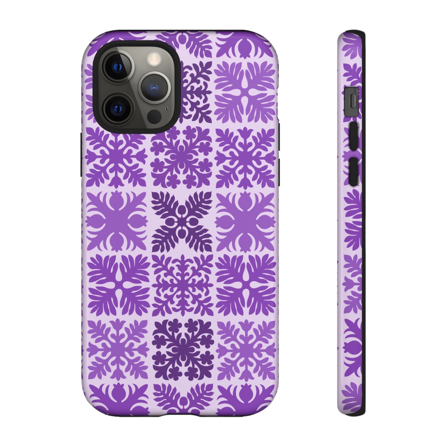 Light Purple Hawaiian Quilt Standard