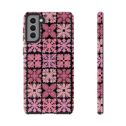 Black Hawaiian Quilt Standard - Samsung Galaxy