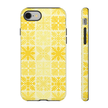 Yellow Hawaiian Quilt Standard