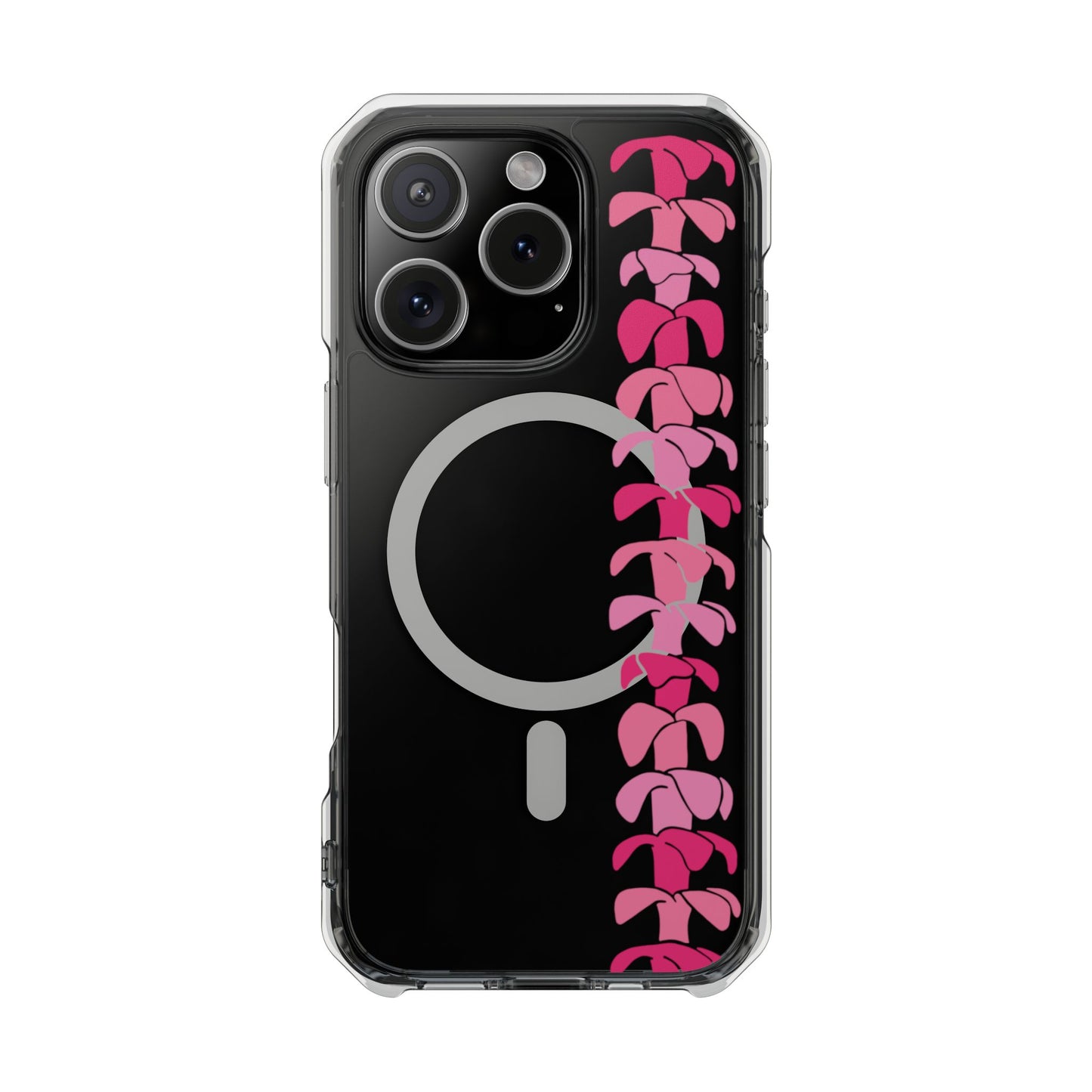 Clear Pink Puakenikeni MagSafe